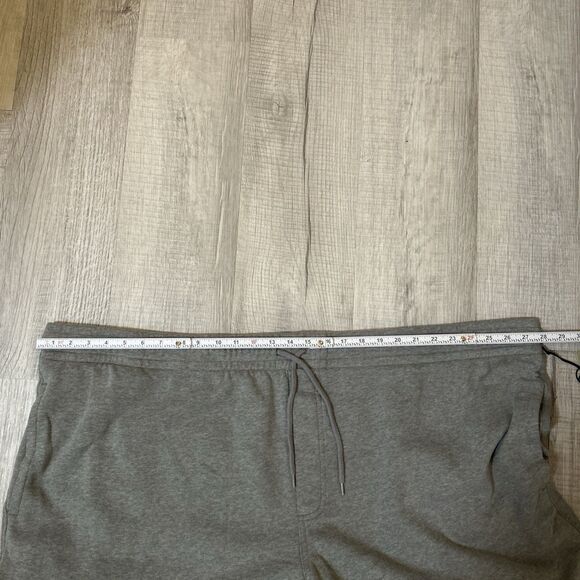 NWT Goodfellow & Co Men’s Big & Tall Knit Shorts Size 5XL, Light Gray - Picture 15 of 16